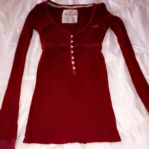 Hollister longsleeved shirt